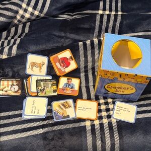 Speaker's Box Conversation Card Game for Kids